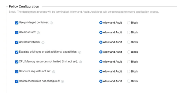 쿠버네티스 클러스터를 위한 통합 보안 체계